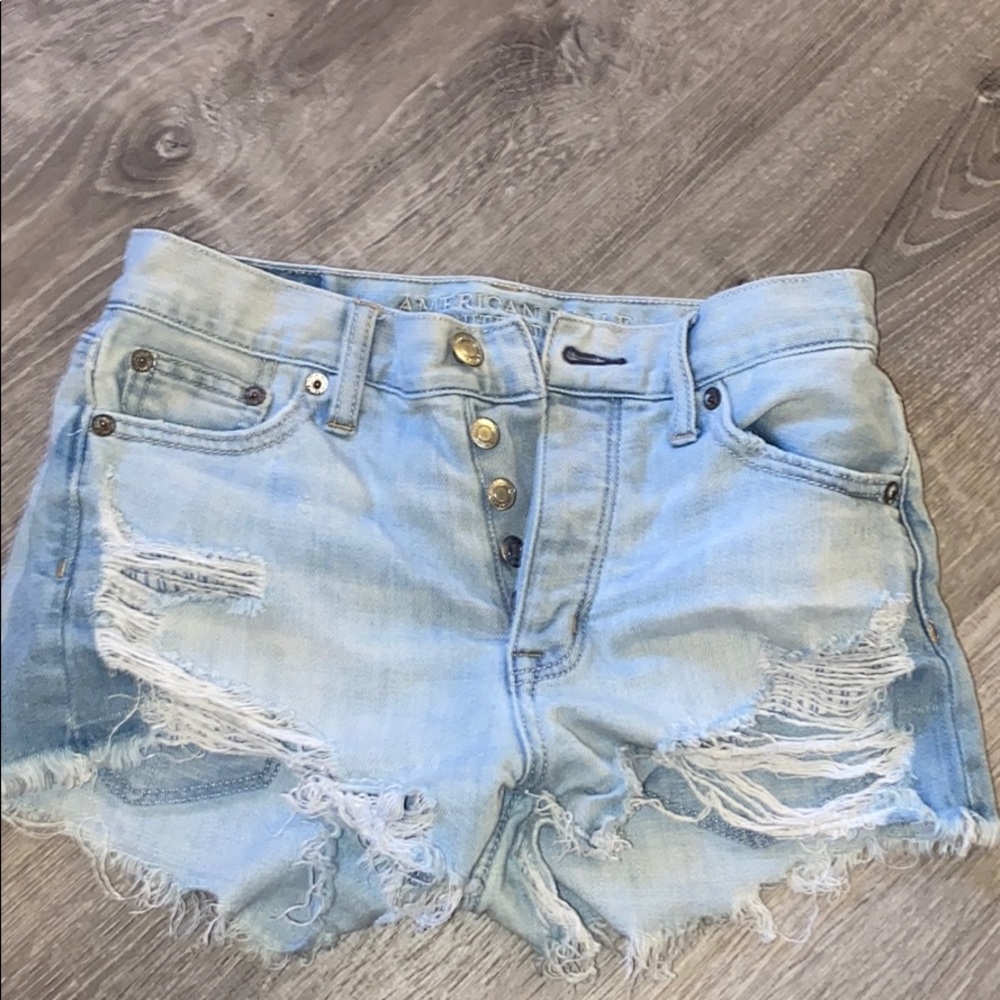 American eagle jean shorts